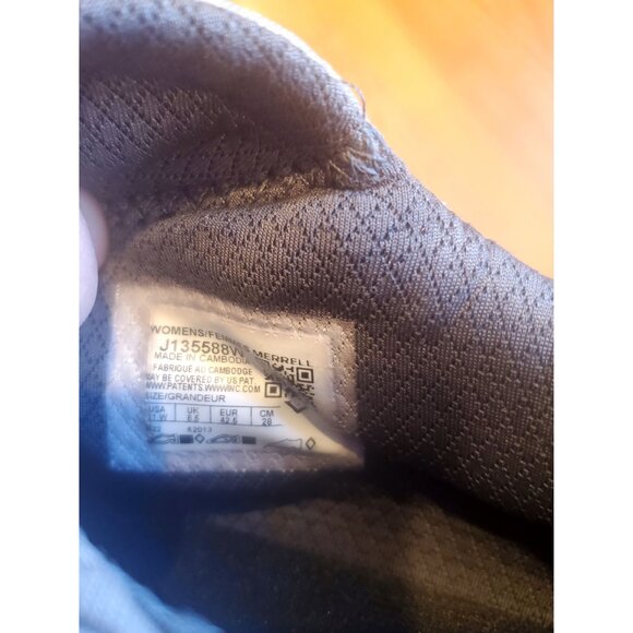 Merrell Womens Bravada Edge Gray/Blue Pink Sneakers Quantum Grip Sole Size 11 - Picture 5 of 9